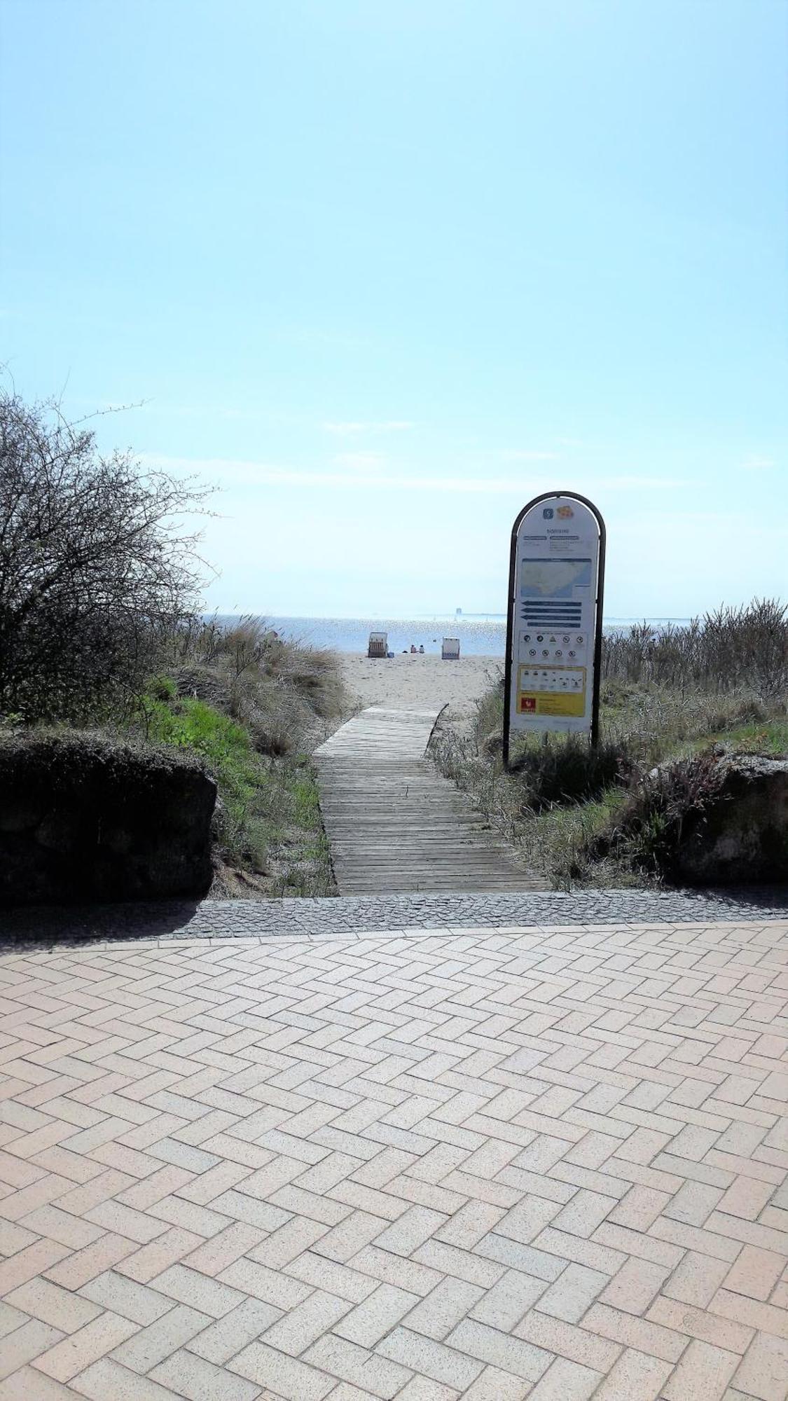 Fewo Muschelgetuschel Im Prinz Hamlet - Direkte Strandlage 펠체르하켄 외부 사진
